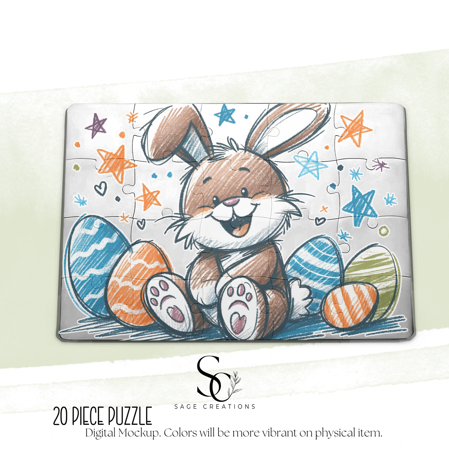 120 Piece Easter Boy Puzzles