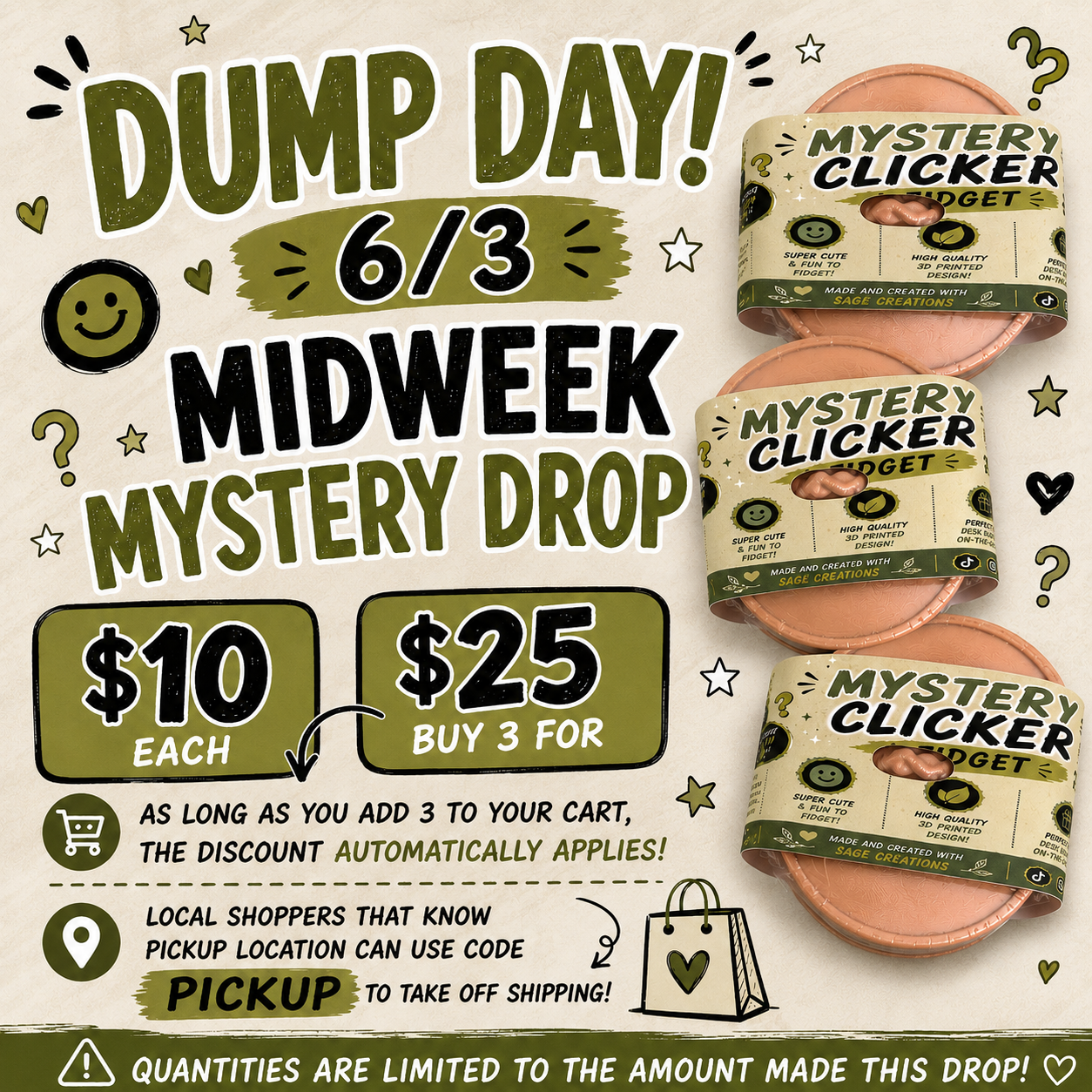 Mystery Fidget Clicker