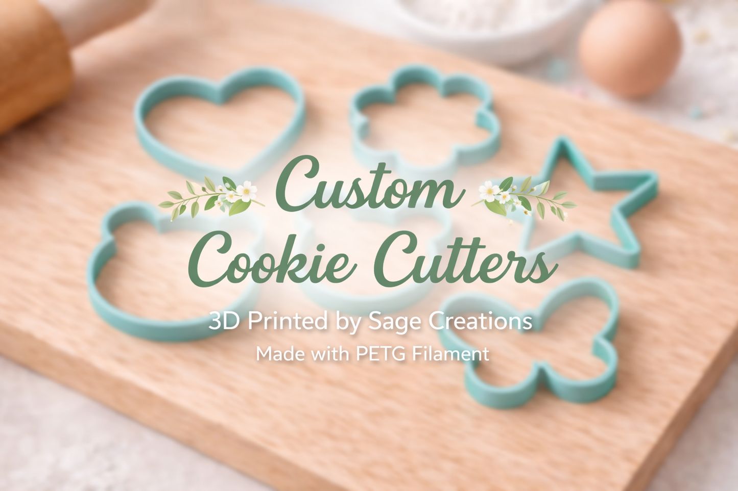 Custom cookie cutters
