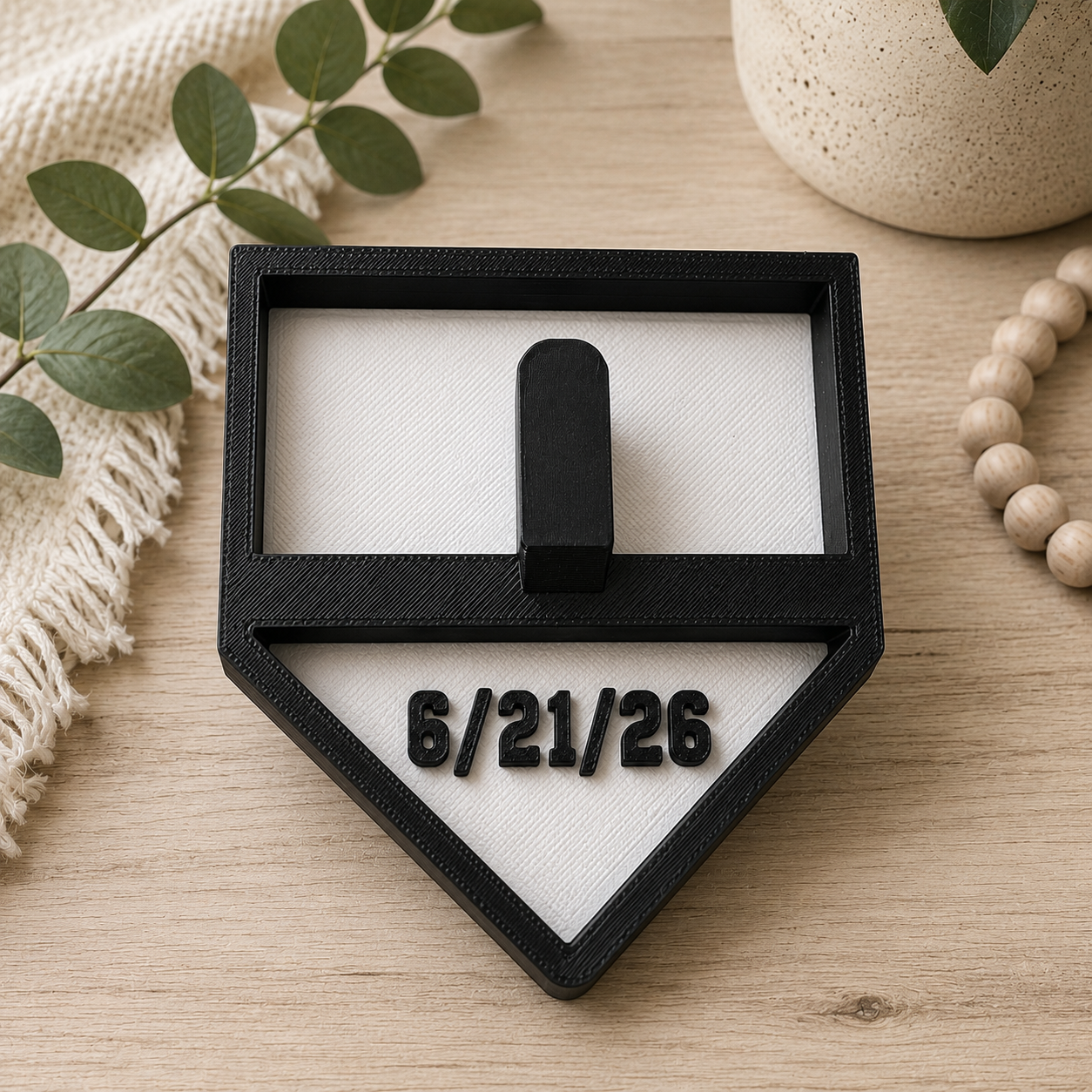 Single Ring Wall Display