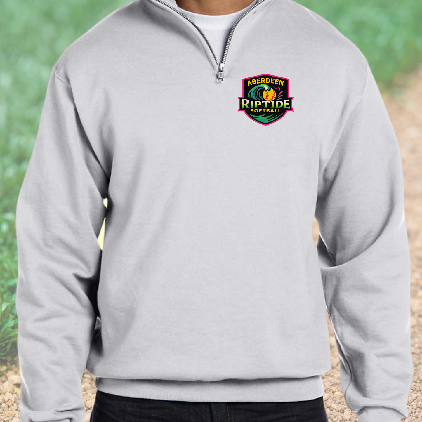 Quarter Zip w/ Pocket Design