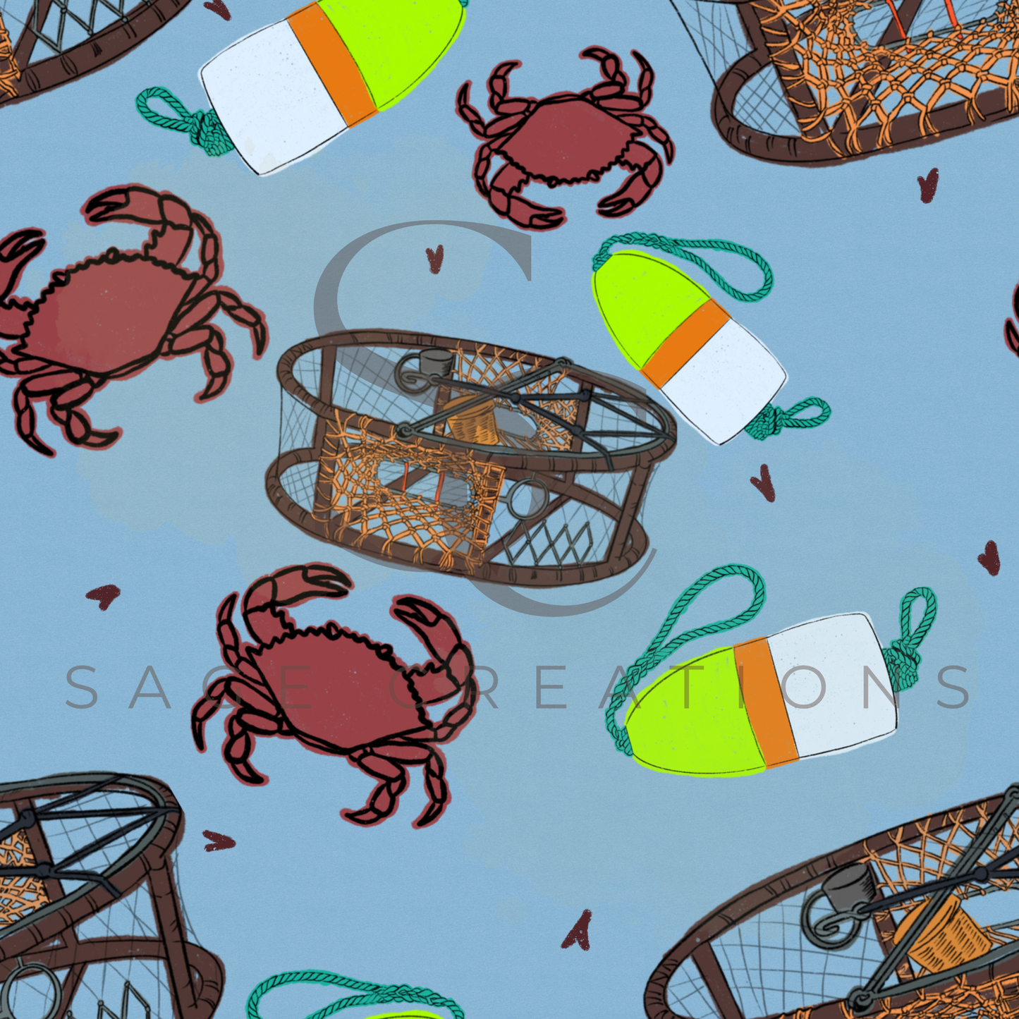 Catch the Coast - Pattern