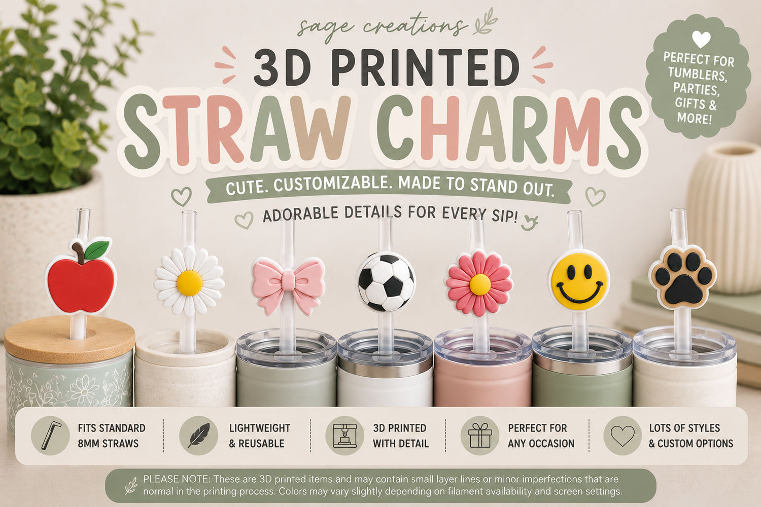 Straw Charms
