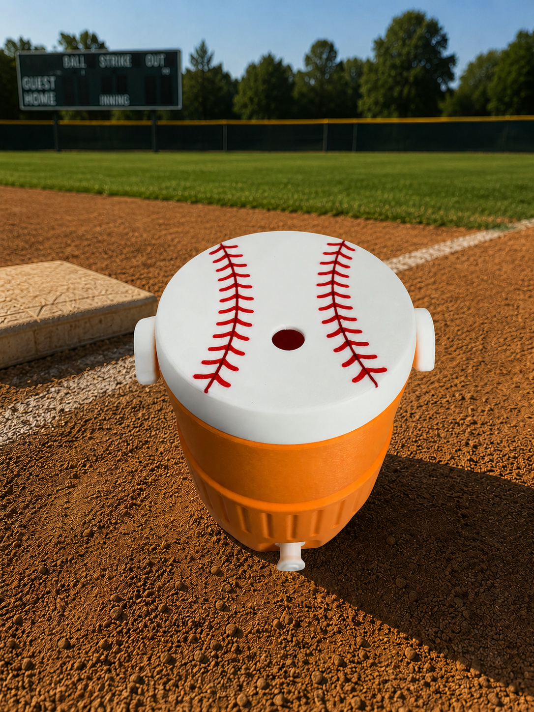 Sports themed COOLer Koozie LIDS (LID ONLY)- Standard Size