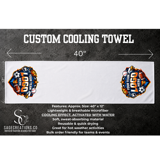 Your Team Logo - Cooling Towel