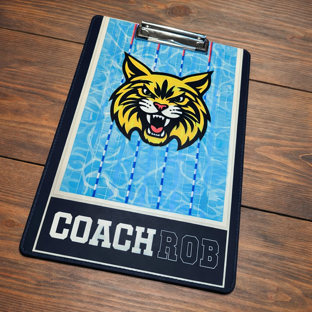 Custom Leather Clipboard