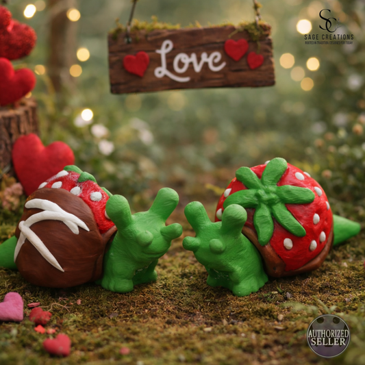 Snailberry - Chocolate Covered Strawberry Snail - Medium