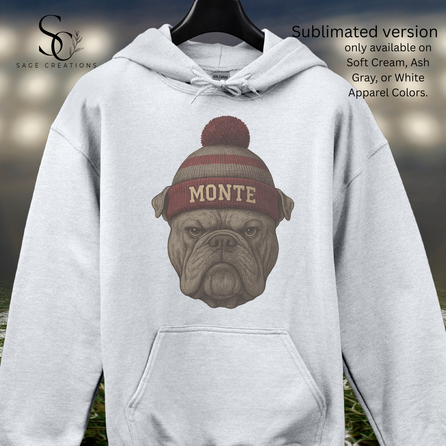 Realistic Vintage Bulldog