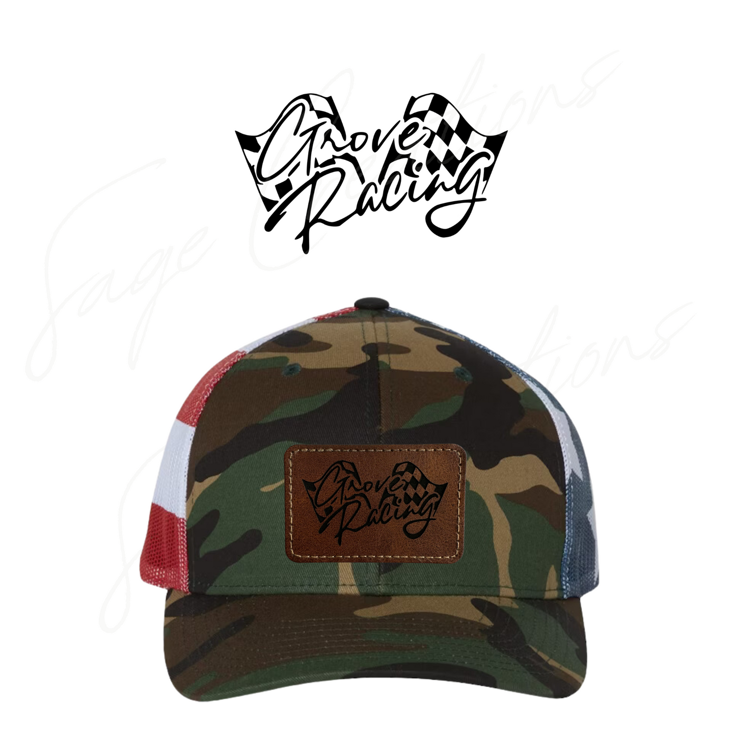 Snap Back Trucker Hat - Grove Racing