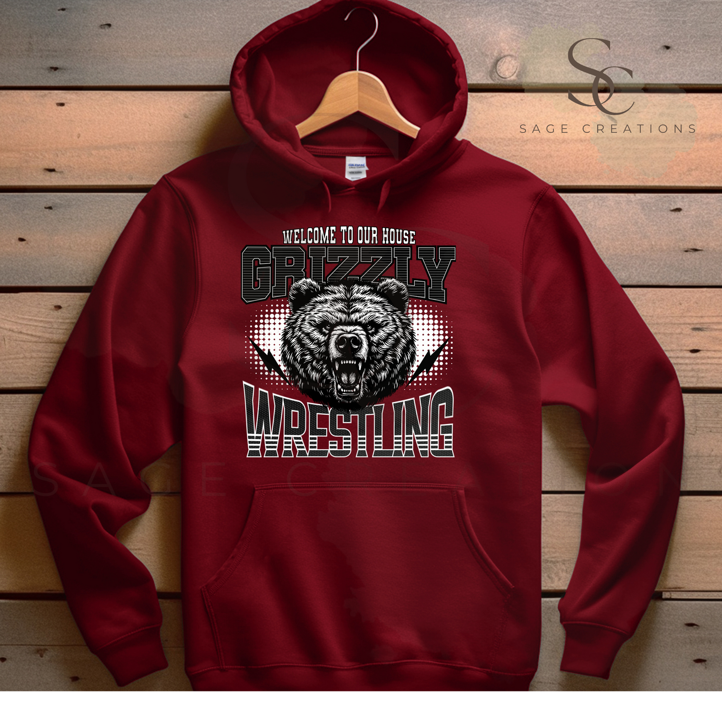 Grizzly Wrestling - welcome to our house