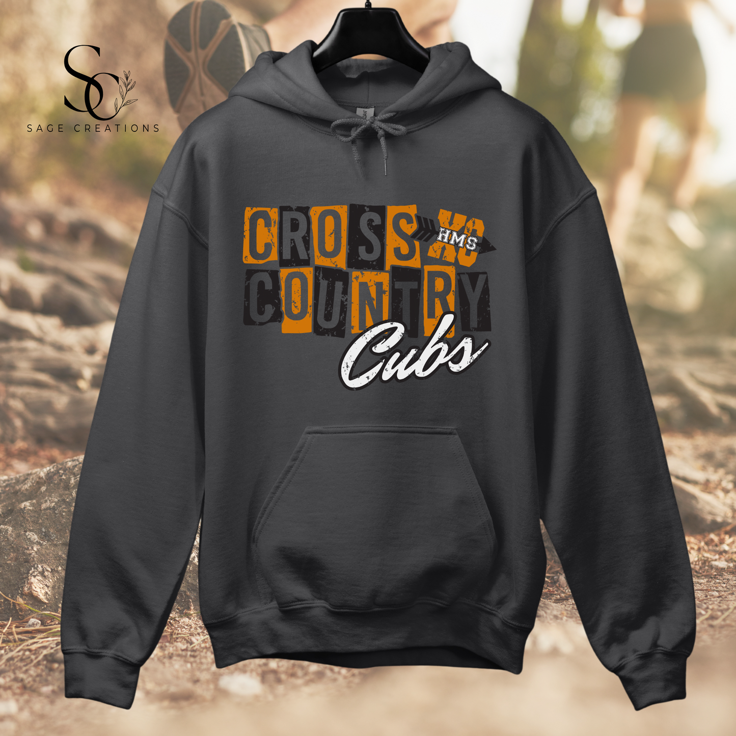 Muted Block Design - Cubs XC