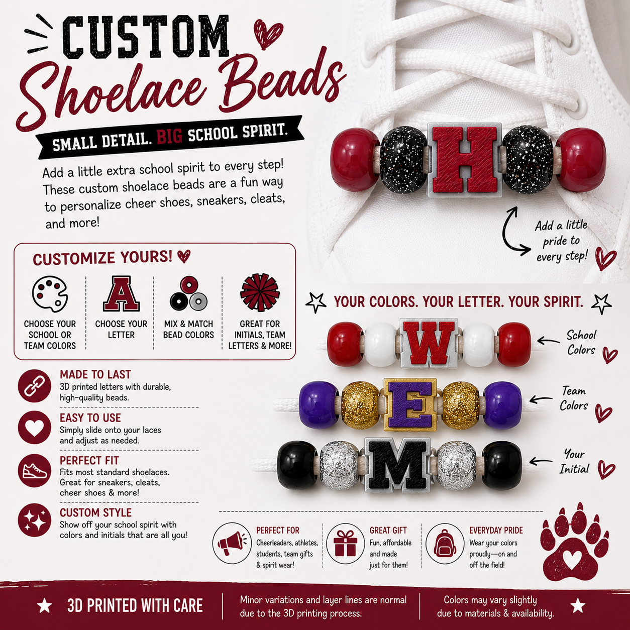 Step into Pride - Shoelace Beads