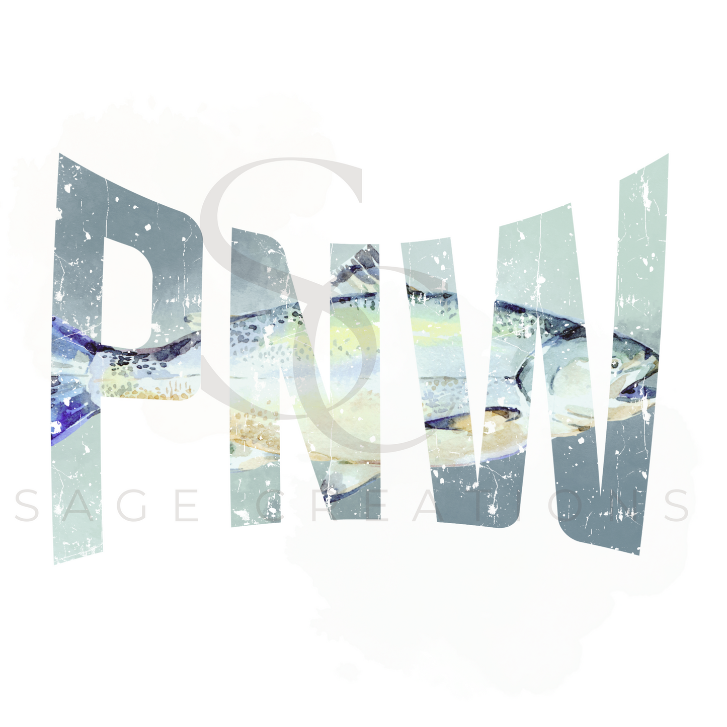 PNW SALMON - muted
