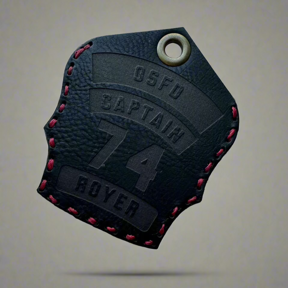 Firemen Shield Keychain