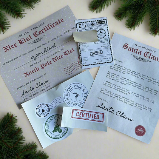 SC Magic Letter and Certificate ( NAUGHTY or NICE)