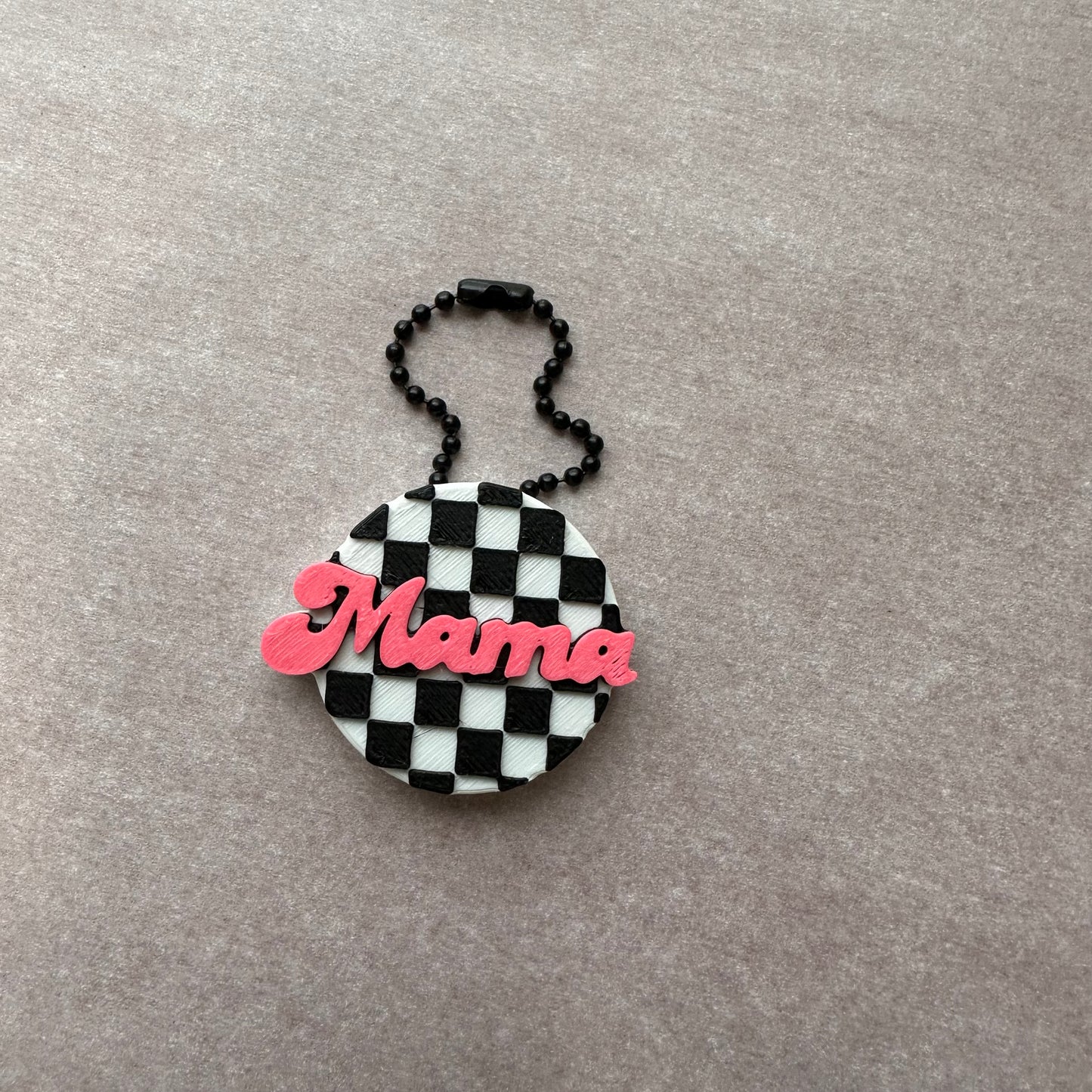 Mama Checkered Soda Can Opener