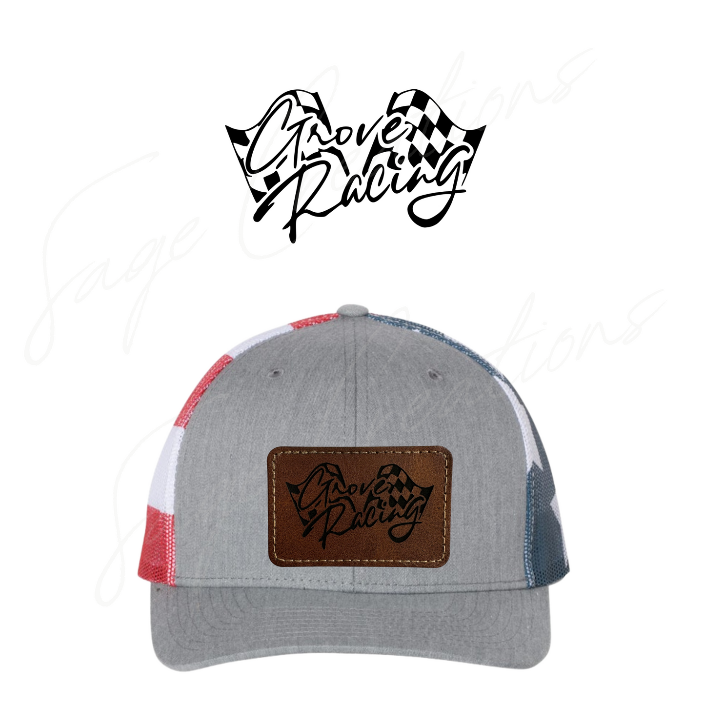 Snap Back Trucker Hat - Grove Racing