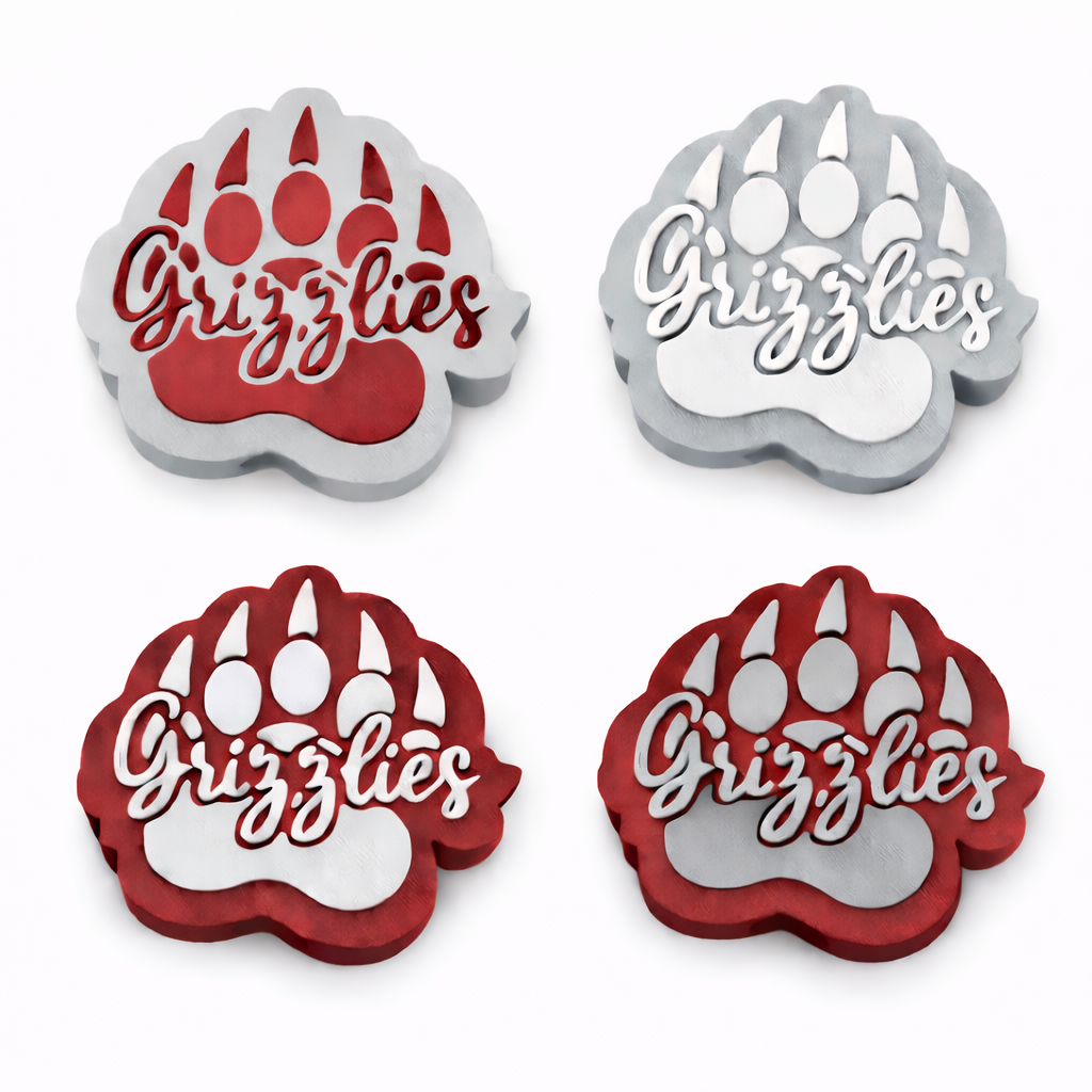 Grizzlies Straw Topper