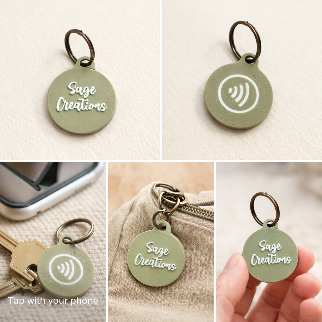 Custom 3D Printed NFC Tags