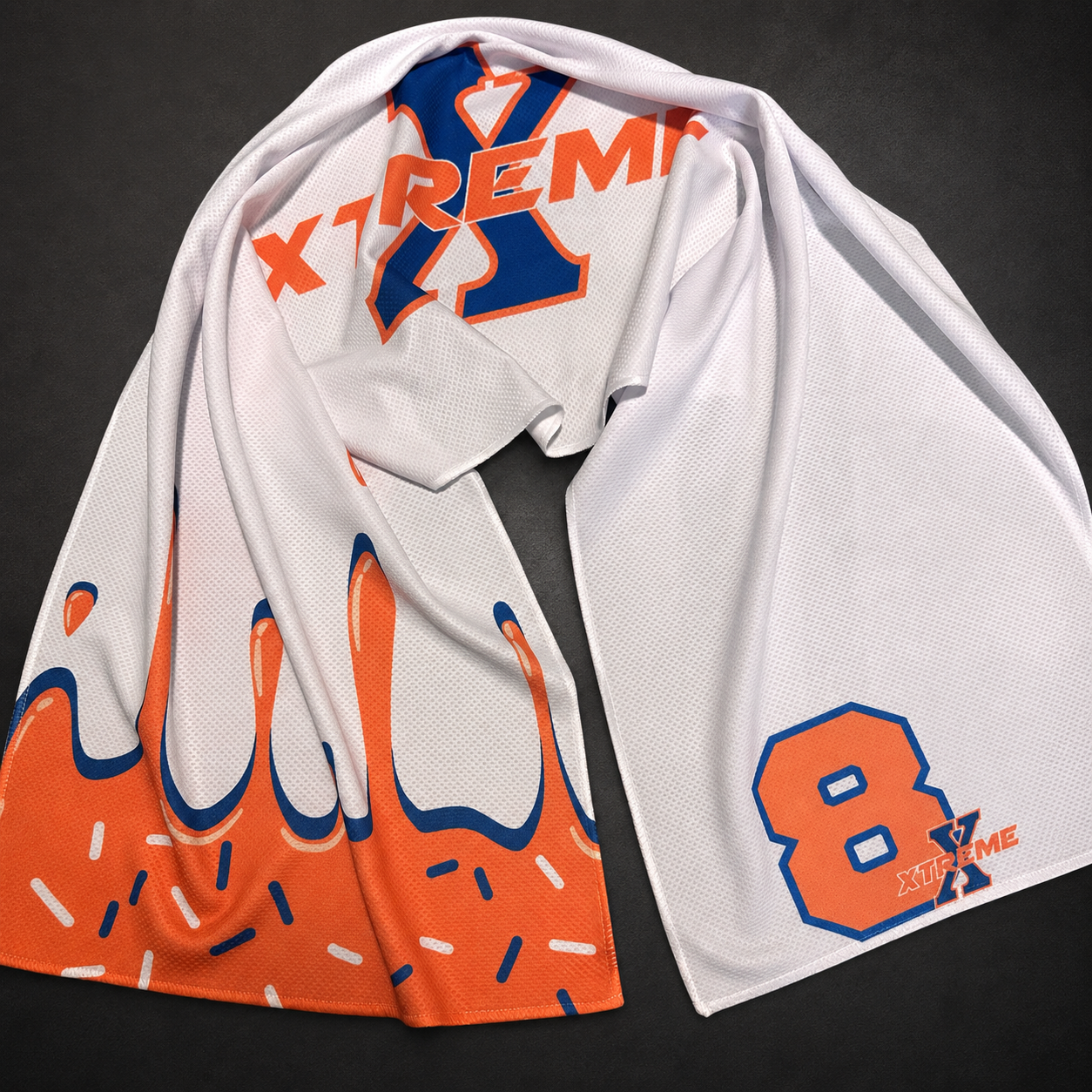 Drip Team Logo & Number Cooling Towel