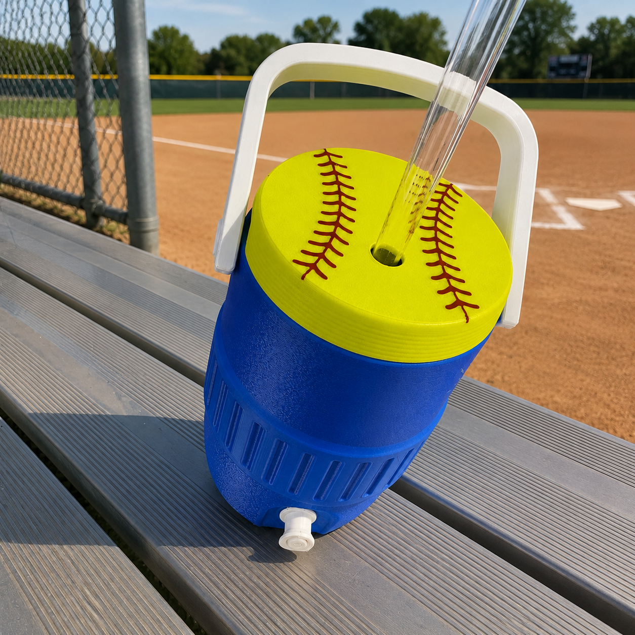 Sports themed COOLer Koozie LIDS (LID ONLY)- Standard Size