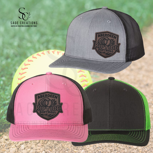 Trucker Hat w/ Leather Patch
