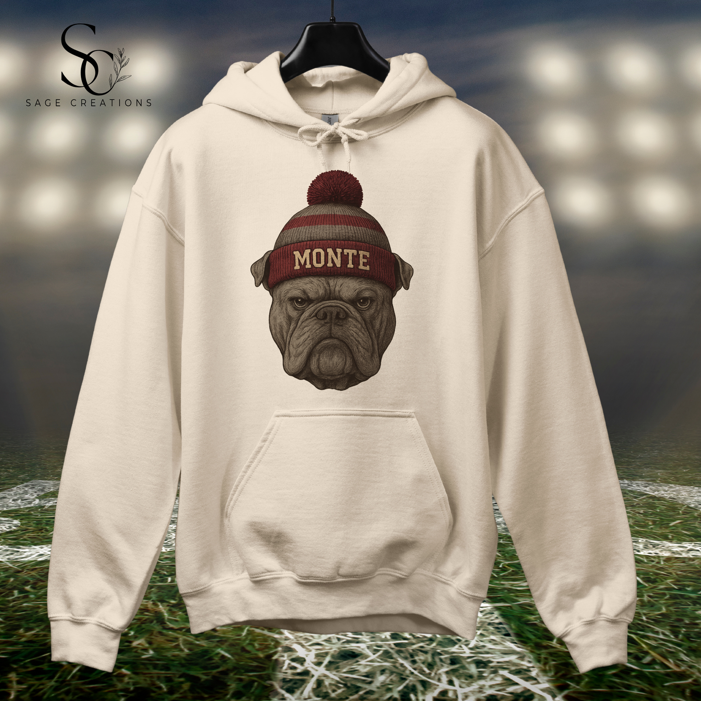 Realistic Vintage Bulldog