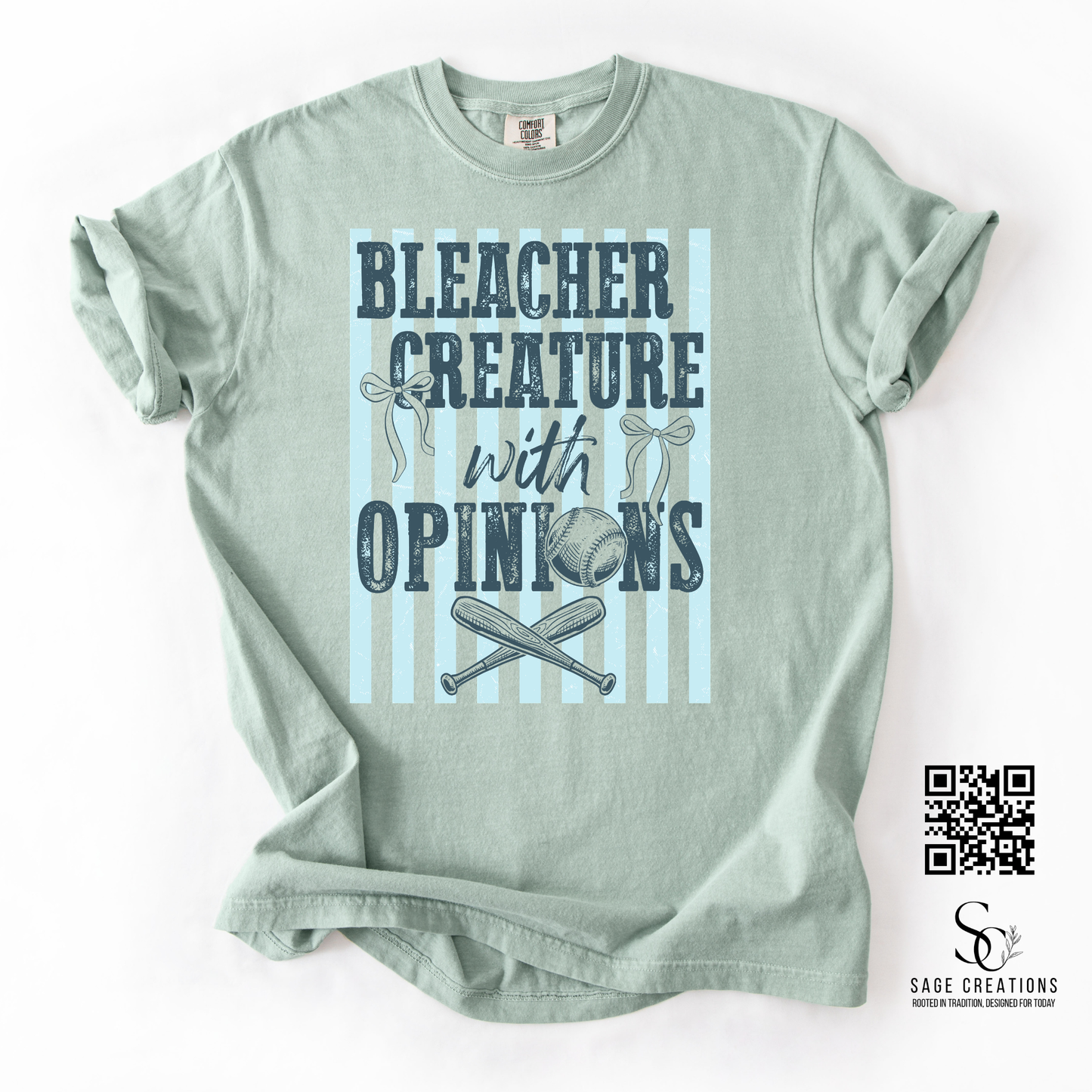 Bleacher Creature w/ Opinions - Blue Stripes