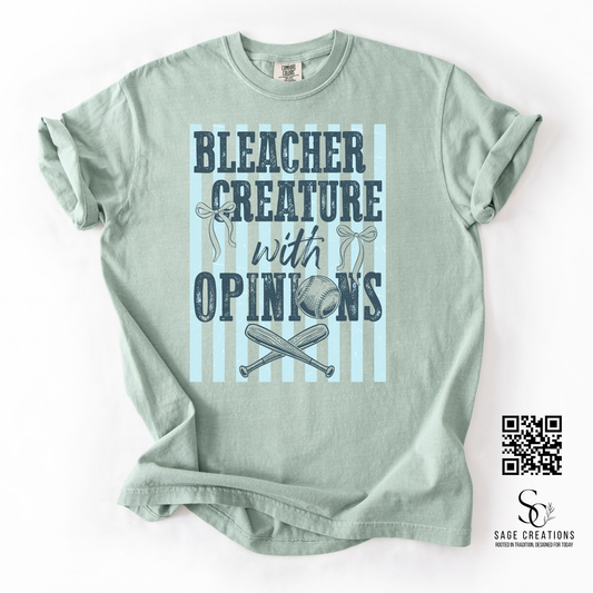 Bleacher Creature w/ Opinions - Blue Stripes