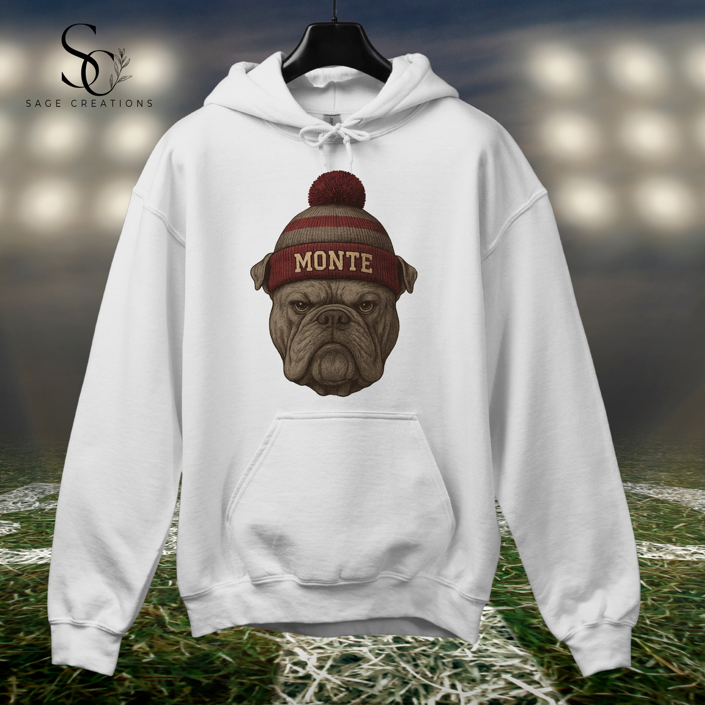 Realistic Vintage Bulldog