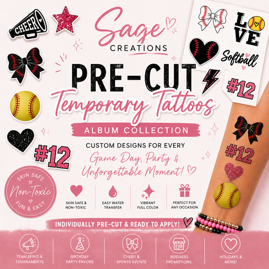 Custom Temporary Tattoos