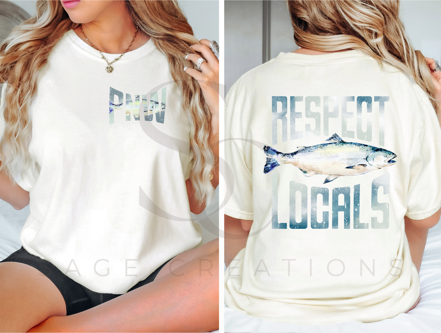 Respect Locals Back Design w/ Pocket